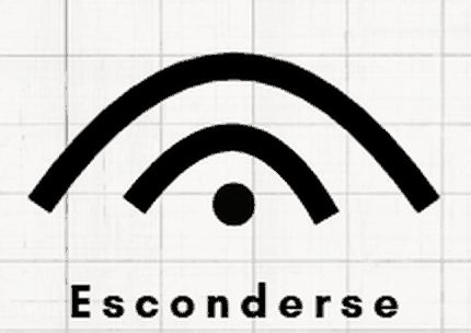 Signo de pista: Esconderse