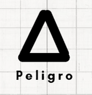 Signo de pista: Peligro